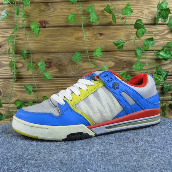 Osiris Men's‎ Pixel Skateboarding Sneaker Multicolor Leather 12 Medium Used 2025 - Picture 1 of 7